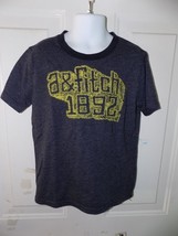 Abercrombie Kids a&amp;fitch 1892 Gray T-Shirt Short Sleeve Size 5/6 Boy&#39;s EUC - £11.62 GBP