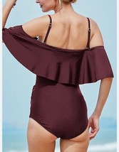 Summer Mae Women’s M Off-Shoulder Maternity Swimsuits Ruffle Pregnancy O... - £19.32 GBP