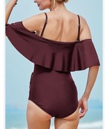 Summer Mae Women’s M Off-Shoulder Maternity Swimsuits Ruffle Pregnancy O... - $452.42 MXN