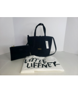 New Liffner Sprout Tote Mini Black Suede - MSRP $575 - $8,649.27 MXN