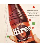 1945 Hires Root Beer Soft Drink Advertisement Soda Pop Hires To You HM2B - £22.41 GBP