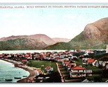 Birds Eye View Metlakatla Alaska AK 1908 DB Postcard V9 - £3.93 GBP