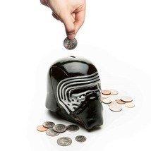 Star Wars The Force Awakens Kylo Ren Ceramic Coin Bank/Money Box, NEW UNUSED - £10.04 GBP