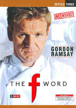The F Word: Series Three (Dvd, 2009, 3-Disc Set) Uncensored Gordon Ramsay - £6.32 GBP
