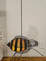 Honey Bee Metal Art Light Up Decor! - $19.34