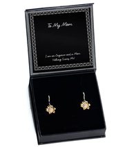 Inspirational Mom Sunflower Earrings, I am an Engineer and a Mom. Nothin... - $49.95