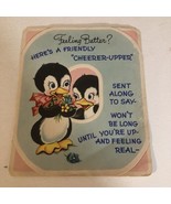 Vintage Greeting Card Feeling Better Box4 - $3.95