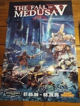 Games Workshop The Fall Of Medusa V Promotional Poster 20&quot; X 30&quot; - £38.93 GBP