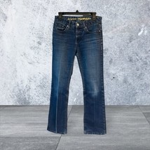 Cruel Denim Womens Hannah Flare Jeans Size 27/3 R Mid Rise Measures 28X31 - $15.00