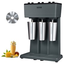 VEVOR Milkshake Maker, 375W x 3 Electric Milkshake Machine, Triple Heads... - $9,097.82 MXN
