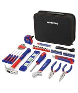 WORKPRO Home Tool Kit, 100 Piece Kitchen Drawer Household Hand Tool Set ... - £49.54 GBP