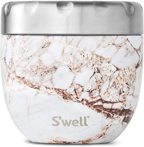 S&#39;Well Eats 2-In-1 Nesting Bowls Triple-Layered Vacuum-Insulated Containers Keep - £40.06 GBP