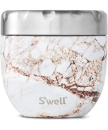 S&#39;Well Eats 2-In-1 Nesting Bowls Triple-Layered Vacuum-Insulated Contain... - £40.22 GBP