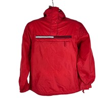 Tommy Jeans Men&#39;s Windbreaker Jacket Size S Red 100% Nylon - $23.13