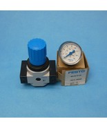 Festo 159624 LF-D-MINI Air Pressure Regulator 1/8&quot; NPT 175 PSI W/ Gauge NNB - $98.04 CAD
