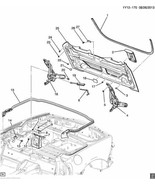 Chevrolet GM OEM 14-17 Corvette Storage-Convertible Soft Top-Insert 2311... - $35.96