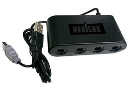 GameCube Controller Adapter for Wii U,  PC USB &amp; Switch - NEXiLUX - £11.79 GBP