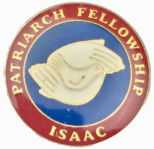 Patriarch Fellowship Isaac Pin Vintage Round Small - $9.95