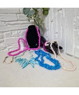 Vintage Shell &amp; Stone Jewelry Set – 5 Unique Necklaces &amp; 3 Bracelets Boh... - $92.63 CAD