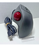 LOGITECH T-BB18 TrackMan Wheel Marble Mouse USB Corded Trackball Ball *T... - $470.22 MXN