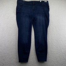 Old Navy Womens Rockstar Skinny Jeans Sz 20 Plus Regular Dark Wash Denim... - £13.44 GBP
