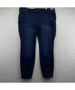 Old Navy Womens Rockstar Skinny Jeans Sz 20 Plus Regular Dark Wash Denim... - $16.82