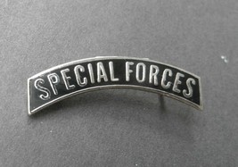 Special Forces Silver Color Tab Army Lapel Pin Badge 1.25 Inches - £4.26 GBP