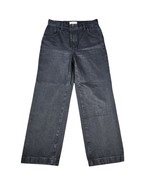 Madewell Jeans Womens 28 The Perfect Vintage Wide Leg Black Wash Exposed... - $54.59 CAD