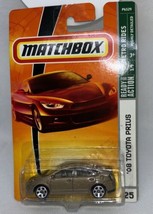 Matchbox &#39;08 Toyota Prius Metro Rides 25/100  Tan NIP - £19.46 GBP