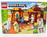 LEGO Minecraft The Trading Post (21167) 201 Pcs New Sealed - Box slightl... - $27.71