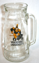 Vintage 80s Vanderbilt Commodores Megaphone Shaped Glass Beer Mug - £19.77 GBP