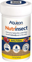 Aqueon Nutrinsect Betta Pellets 1.41 oz Aqueon Nutrinsect Betta Pellets - £12.64 GBP