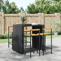  Bar Stool Set of 4 Black - $5,346.31 MXN
