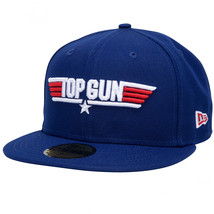 Top Gun Logo New Era 59Fifty Fitted Hat Blue - $51.98