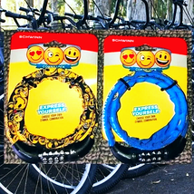 NEW 2-PACK SCHWINN LOCKS EMOJI BIKE COMBO LOCK LOT COMBINATION CABLE LOCKS - £18.75 GBP