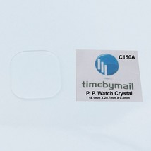 For Patek Philippe Watch Glass Crystal 18.1mm X 20.7mm X 0.8mm New Part C150A - £16.96 GBP