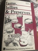 Jams, Jellies &amp; Preserves by Imogene McTague Garden Way Publishing Bulle... - $11.94