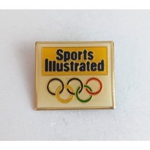 Vintage Sports Illustrated Olympic Games Sponsor Lapel Hat Pin - £9.69 GBP