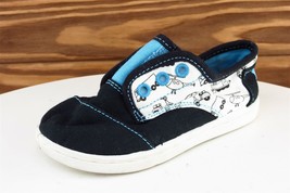 Toms Toddler Girls 6 Medium Black Fashion Sneakers Fabric - £17.20 GBP