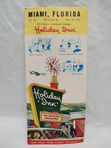 Vintage 1960s Miami Florida Holiday Inn Advertisement Sheet - £31.14 GBP