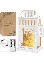 50Th Wedding Anniversary Lantern, Best 50Th Anniversary Wedding Gifts fo... - $470.96 MXN
