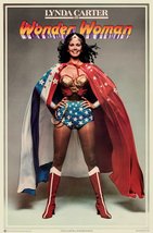 Wonder Woman / Lynda Carter RARE 23 x 35 1977 RP Commercial Poster - $45.00