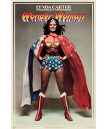 Wonder Woman / Lynda Carter RARE 23 x 35 1977 RP Commercial Poster - £35.83 GBP