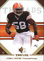  2009 SP Threads #32 D&#39;Qwell Jackson - Cleveland Browns Football Card {NM-MT} - £0.78 GBP