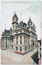 Postcard Pittsburg Post Office Pittsburg Pennsylvania - $2.88
