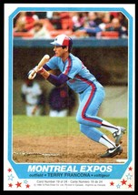 Montreal Expos Terry Francona 1982 OPC Insert Poster #19 O Pee Chee ! - £3.92 GBP
