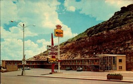 Postcard Rawlins, WY The Cliff Motor Lodge Best Western Vintage Wyoming -BK49 - £2.24 GBP