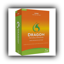 Nuance Dragon NaturallySpeaking Speech Recognition Software Version 11 Home - $39.95