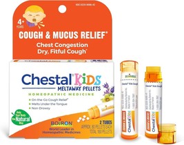 Boiron Chestal Kids Pellets for Cough and Mucus Relief, Nasal or Chest - $17.43
