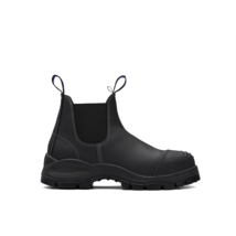 Steel Toe Slip-On Elastic Side Boots w/ Kick Guard, Black, AU size 14, US size 1 - €269,49 EUR